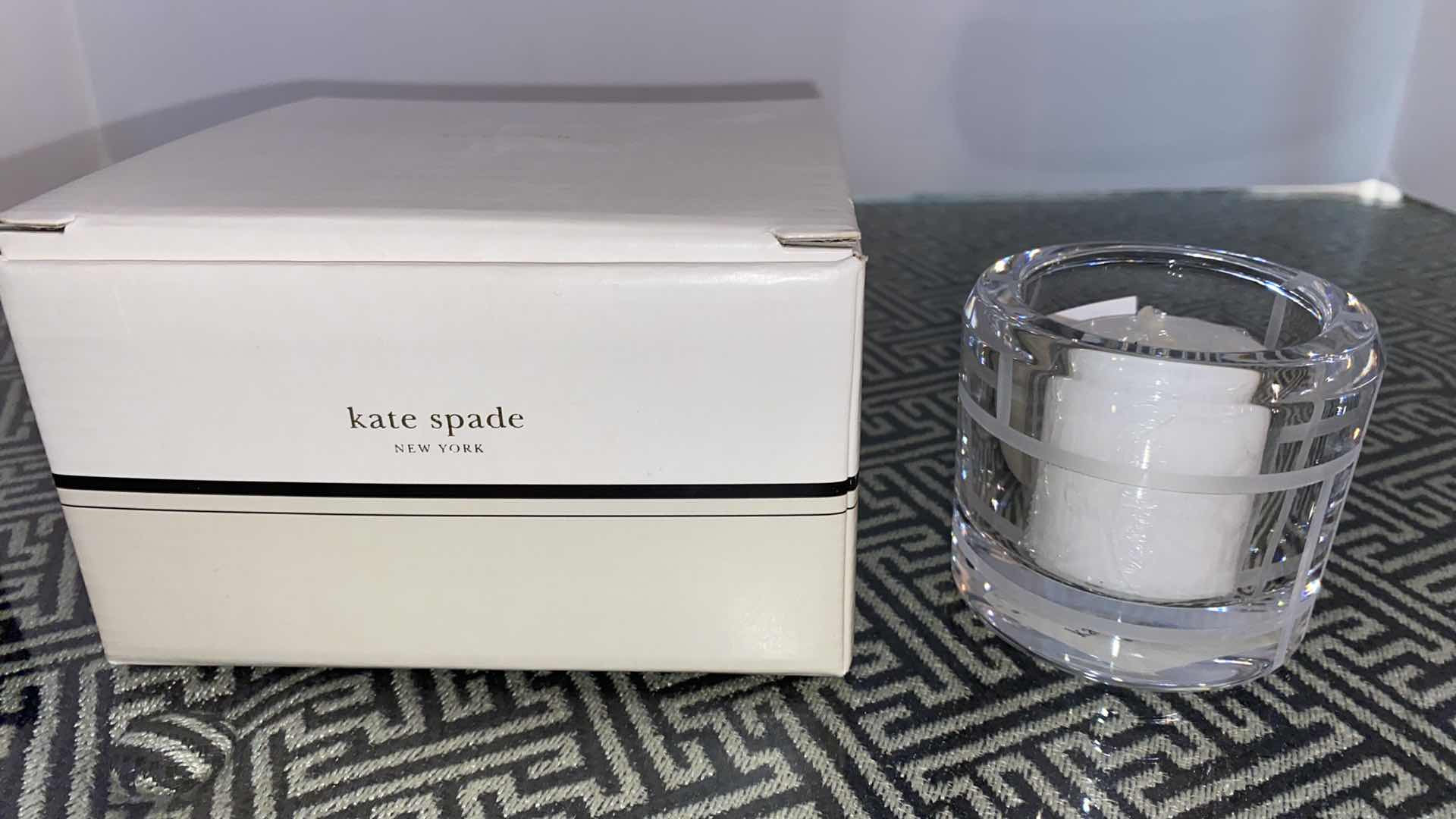 Photo 2 of KATE SPADE LENOX VOTIVE CANDLE WITH GIFT BOX