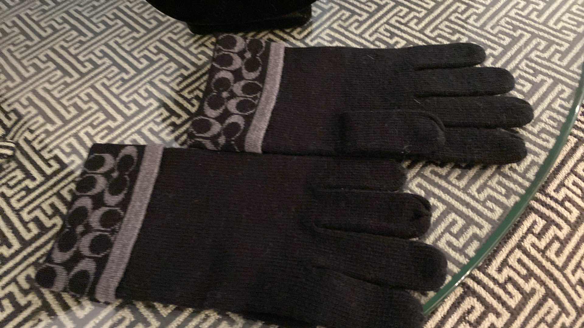 Photo 4 of COACH KNIT SCARF AND GLOVES