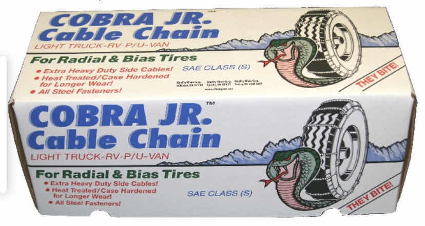 Photo 1 of COBRA JR. CABLE CHAINS FOR TRUCK SUV RV VAN