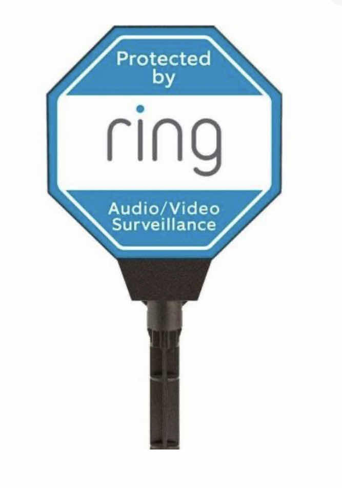 Photo 1 of NEW RING SOLAR SECURITY SIGN