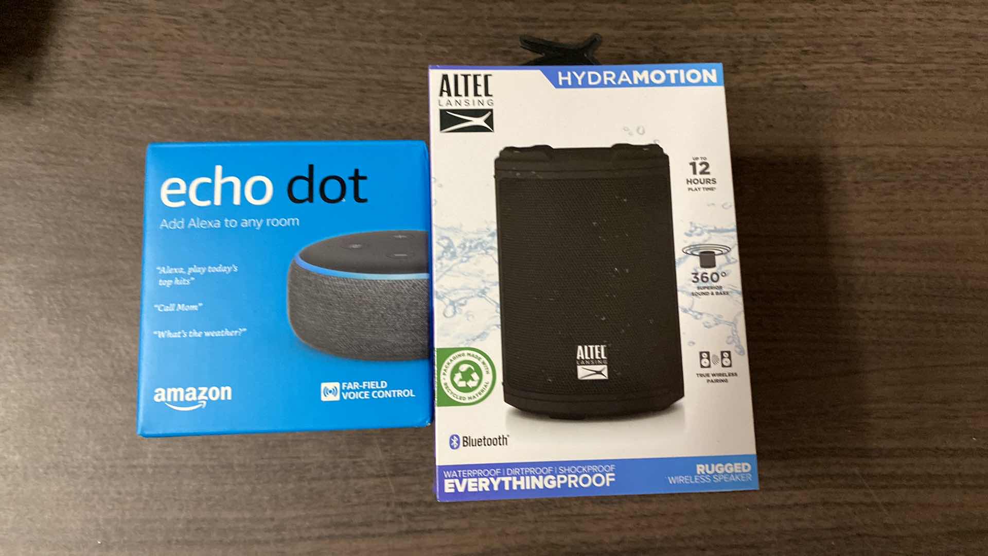 Photo 1 of ECHO DOT AND HYDRAMOTION  SPEAKER