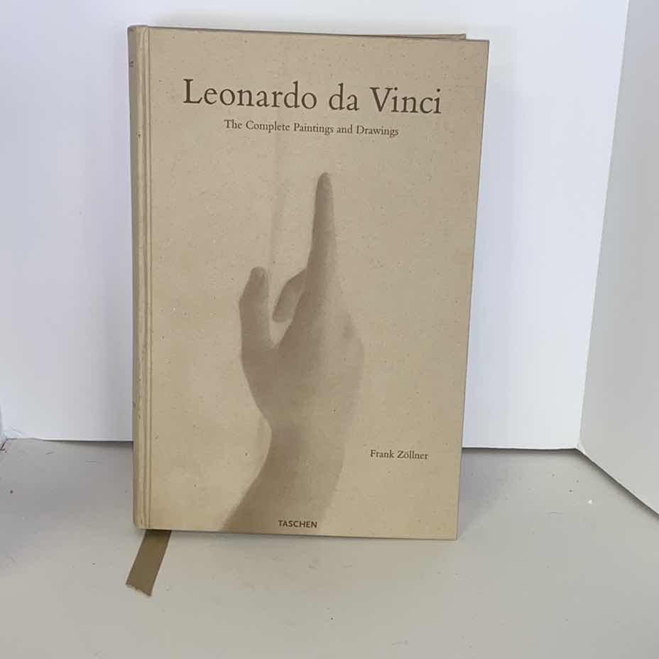 Photo 1 of TASCHEN LEONARDO DA VINCI “THE COMPLETE PAINTINGS AND DRAWINGS” COFFEE TABLE BOOK 12” x 18”