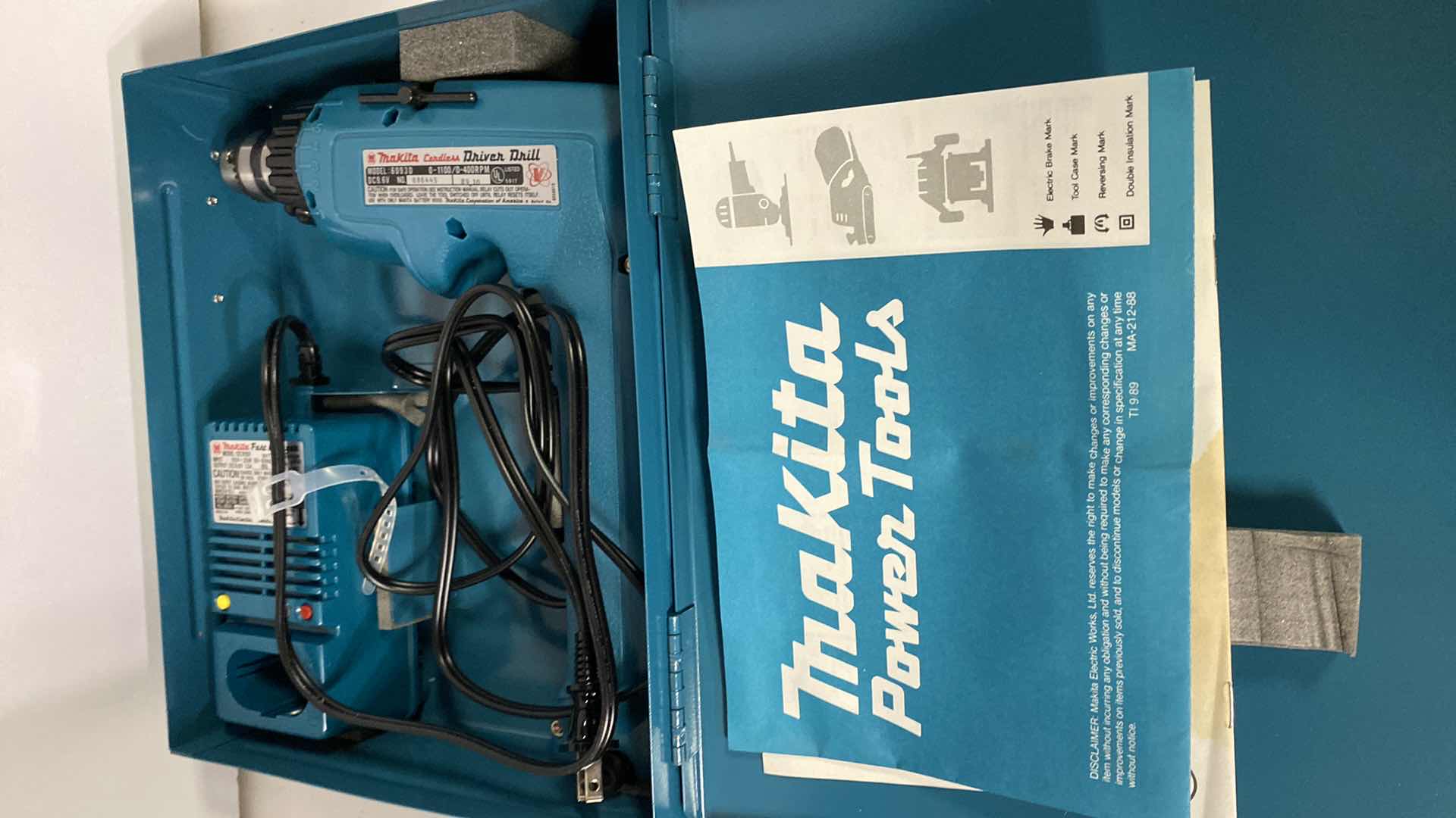 Photo 1 of MAKITA DRILL WITH BATTERY CHARGER