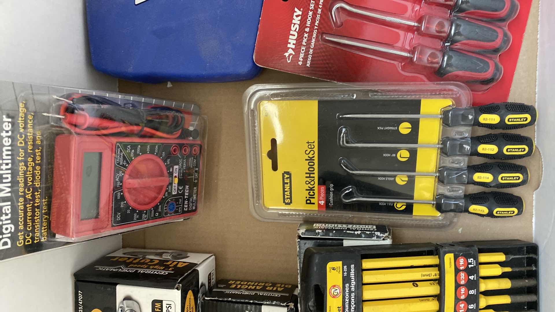 Photo 3 of BOX OF NEW TOOLS