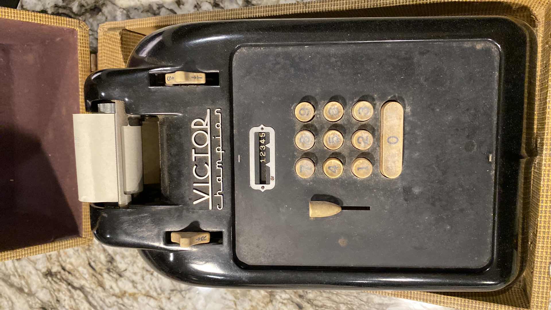 Photo 1 of VINTAGE VICTOR CHAMPION ADDING MACHINE