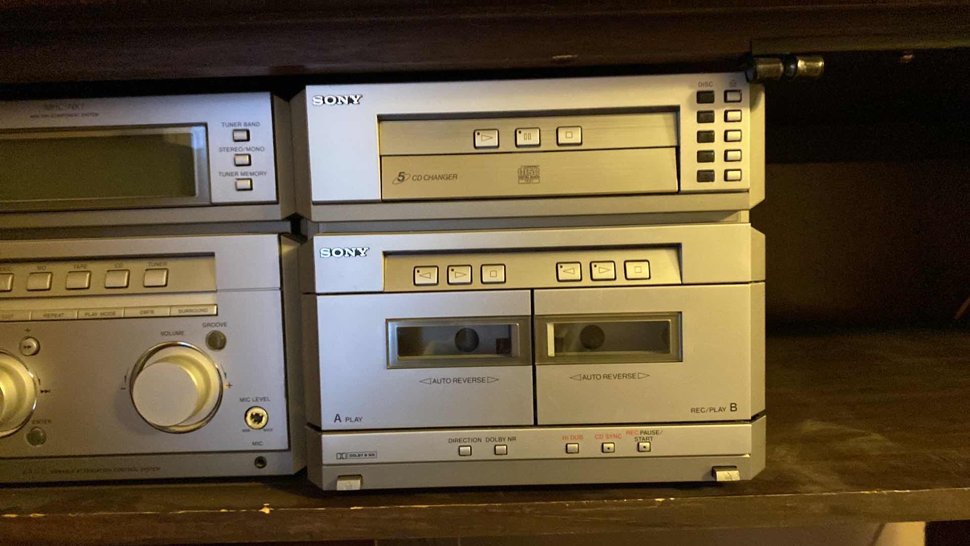 Photo 4 of SONY AUDIO EQUIPMENT WITH REMOTE - BUYER TO DISCONNECT