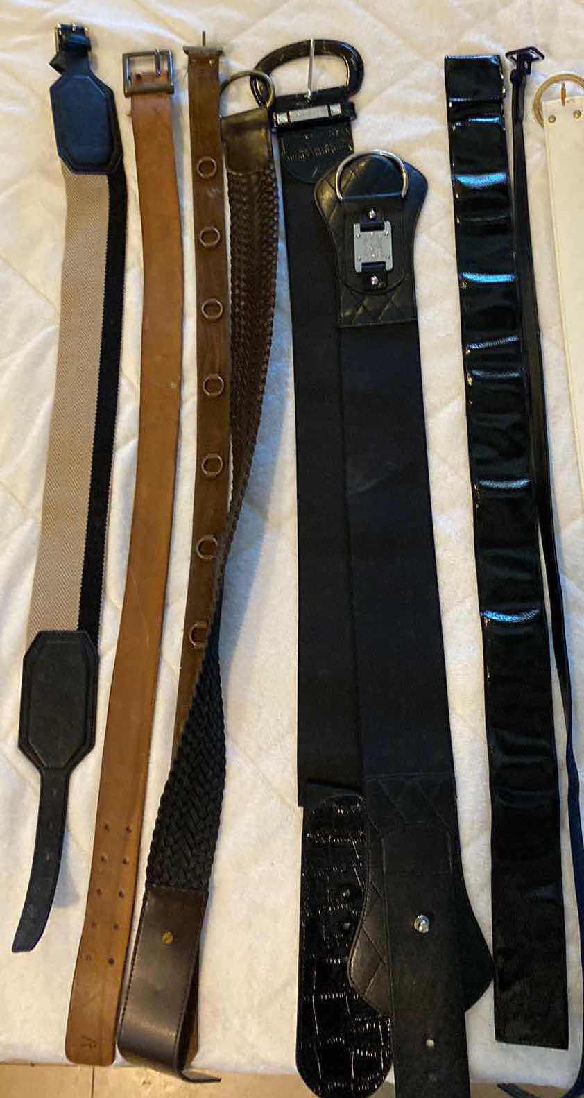 Photo 1 of WOMENS SIZE SMALL AND MEDIUM BELTS