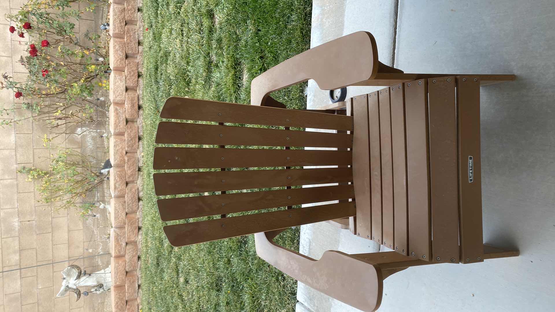 Photo 2 of ADIRONDACK RESIN CHAIR AND FIRE PIT