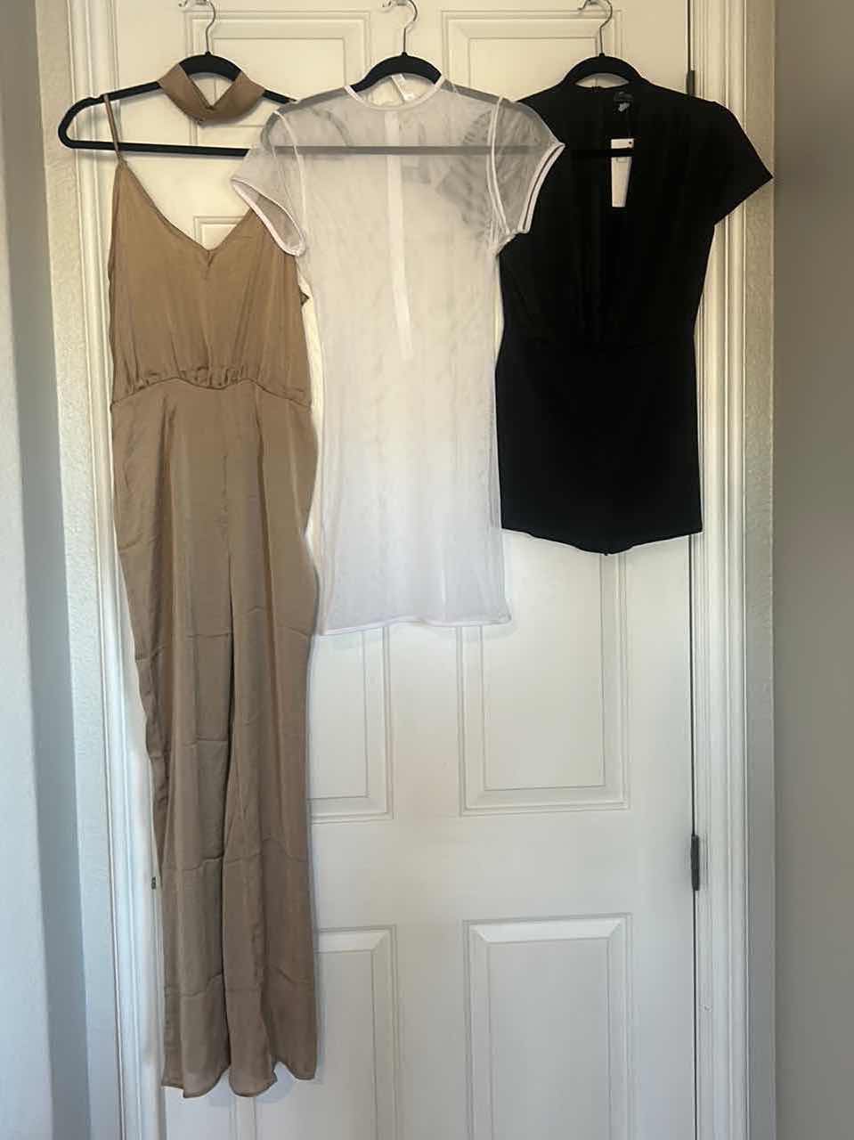 Photo 1 of 3 WOMENSWEAR BY POSH SHOP, FORPLAY, FASHION NOVA / PANTSUIT, SHORTS ONE PIECE AND WHITE NET DRESS L