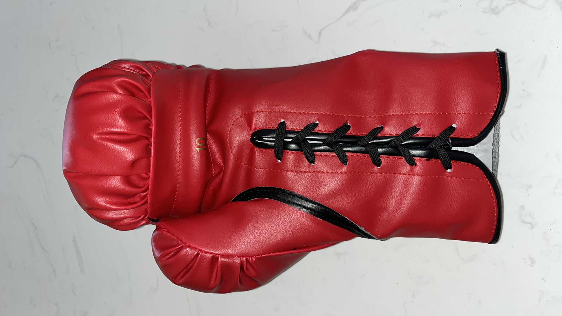 Photo 3 of RED EVERLAST BOXING GLOVE SIGNED BY MANNY PACQUIAO AND JUAN MANUEL MARQUEZ