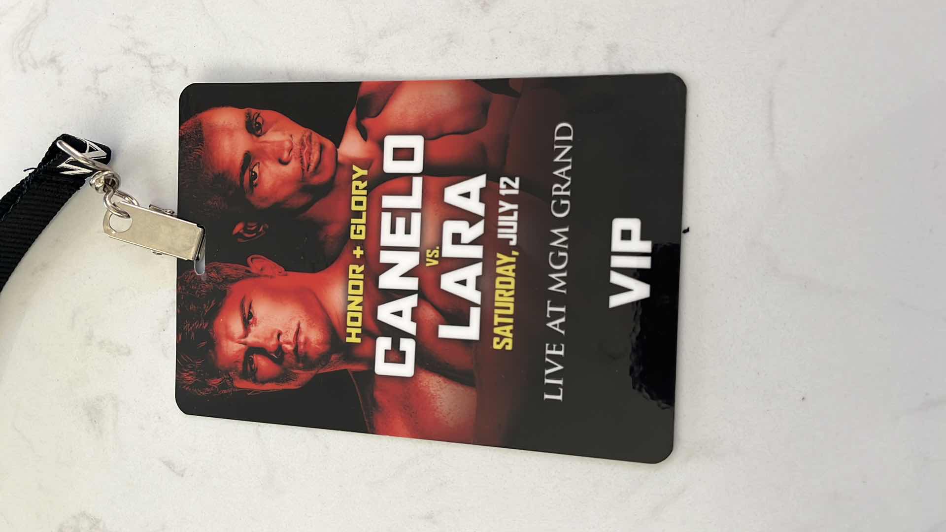 Photo 2 of CANELO LARA VIP LANYARD