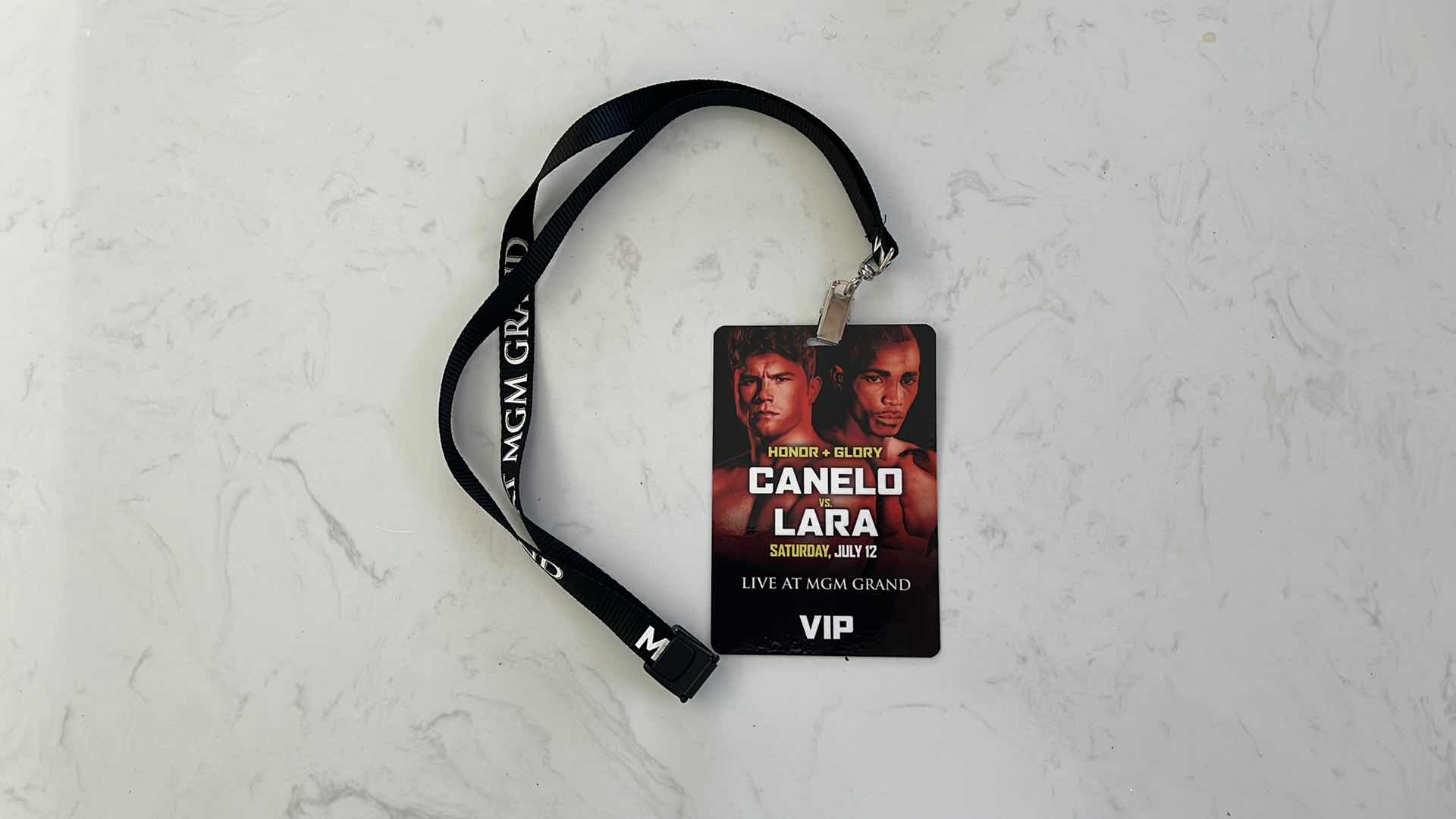 Photo 1 of CANELO LARA VIP LANYARD