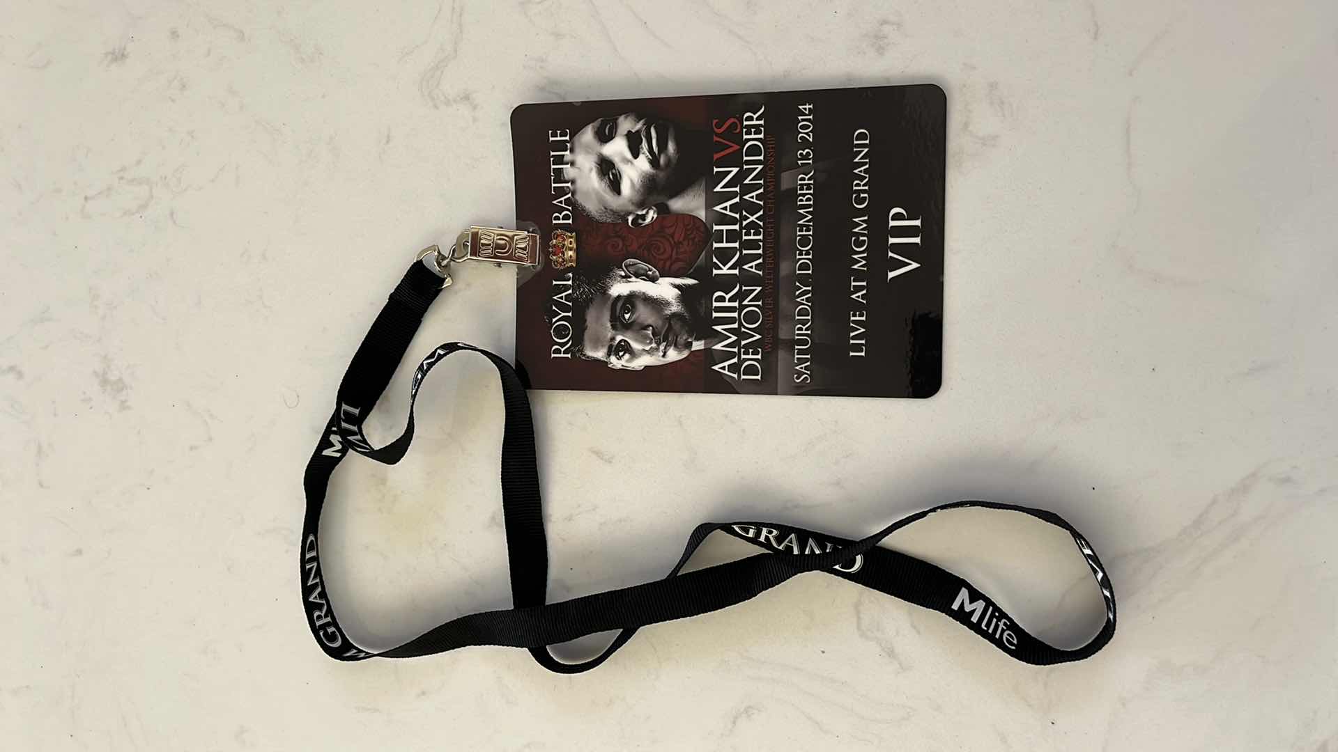 Photo 1 of KHAN ALEXANDER VIP LANYARD