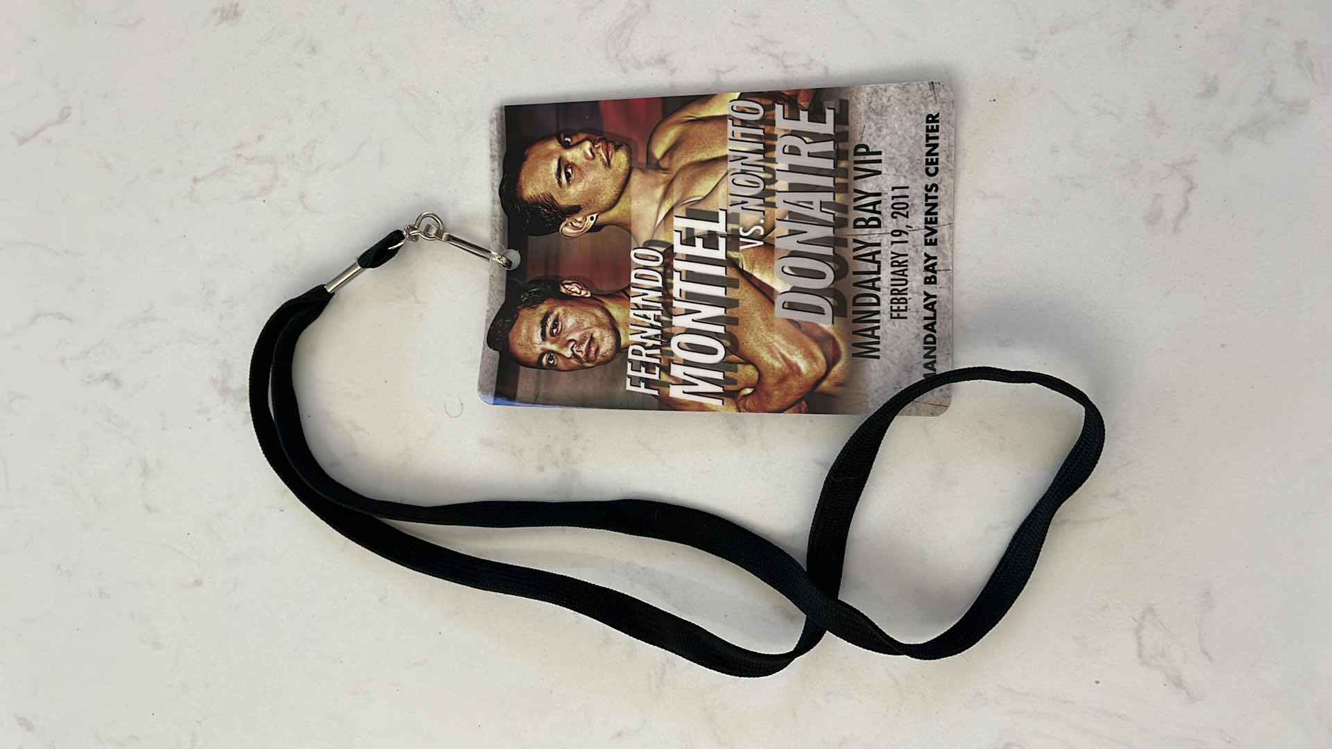 Photo 1 of MONTIEL DONAIRE VIP LANYARD