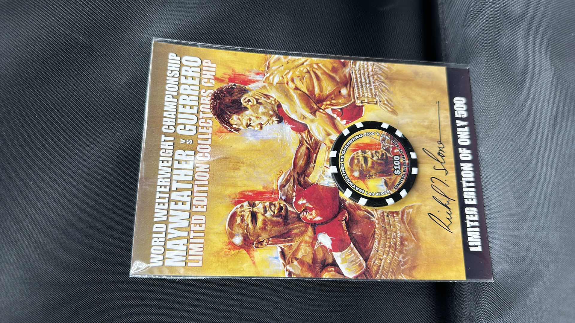 Photo 1 of MAYWEATHER VS GUERRERO LIMITED EDITION $100 COLLECTORS COIN NUMBERED 365/500