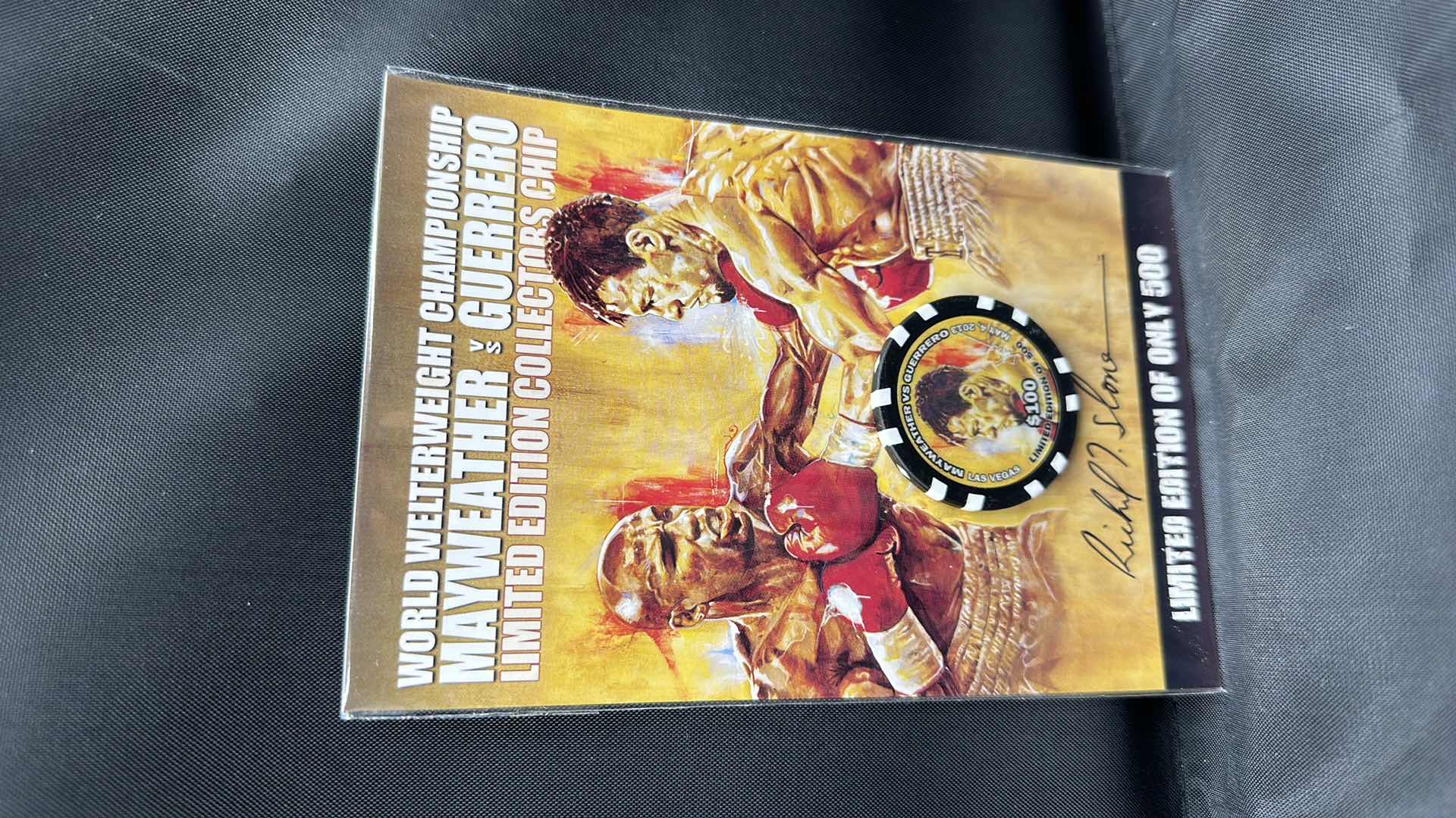 Photo 1 of MAYWEATHER VS GUERRERO LIMITED EDITION $100 COLLECTORS COIN NUMBERED 352/500