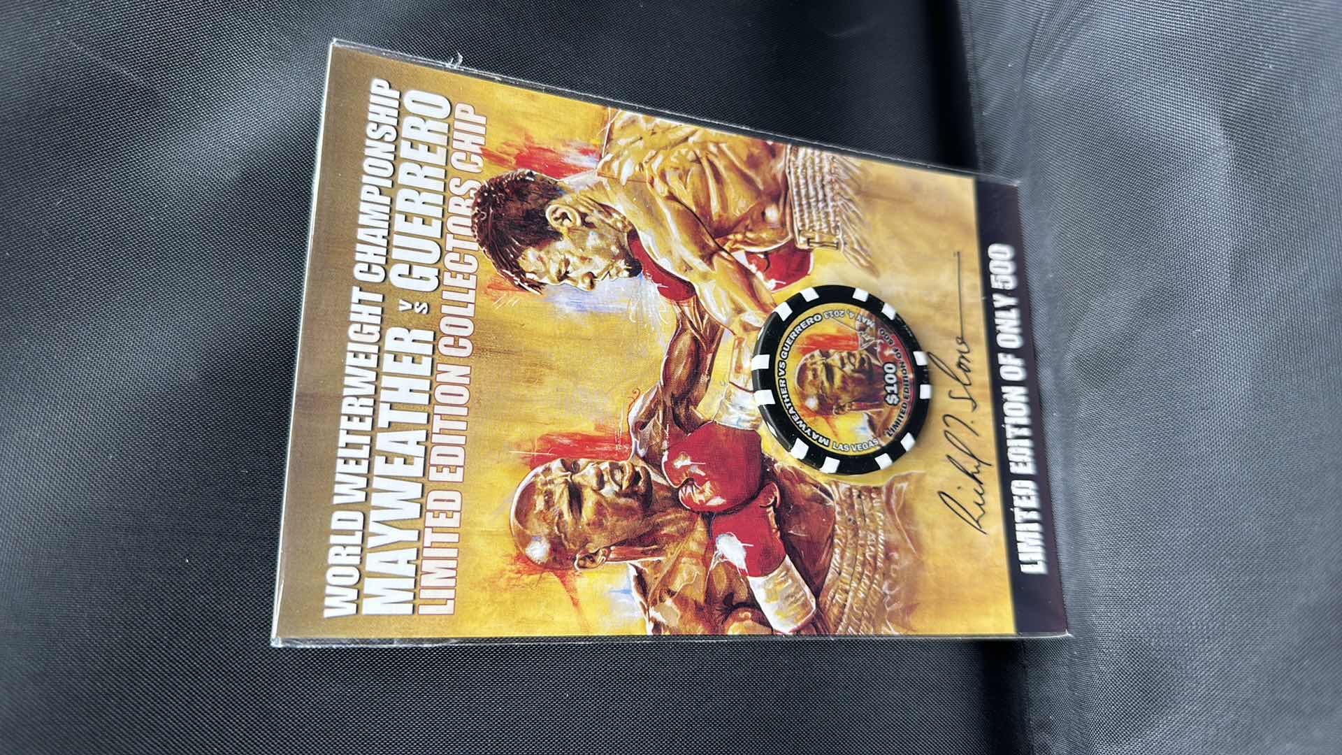 Photo 1 of MAYWEATHER VS GUERRERO LIMITED EDITION $100 COLLECTORS COIN NUMBERED 361/500