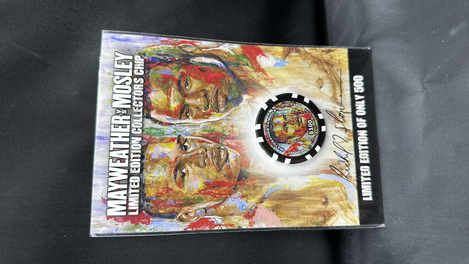 Photo 1 of MAYWEATHER VS MOSLEY LIMITED EDITION $100 COLLECTORS COIN NUMBERED 287/500