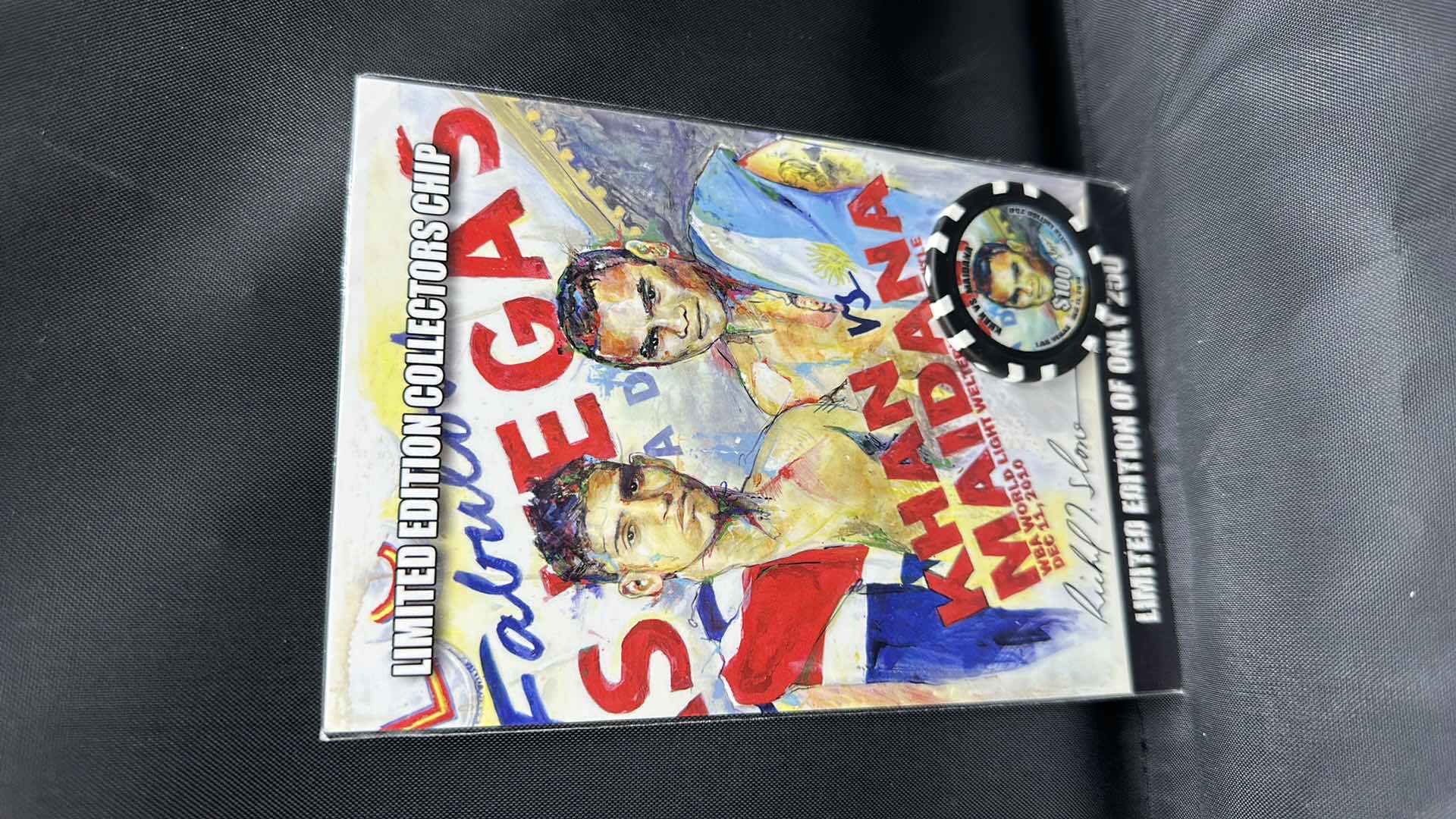 Photo 1 of KHAN VS MAIDANA LIMITED EDITION $100 COLLECTORS COIN NUMBERED 162/250