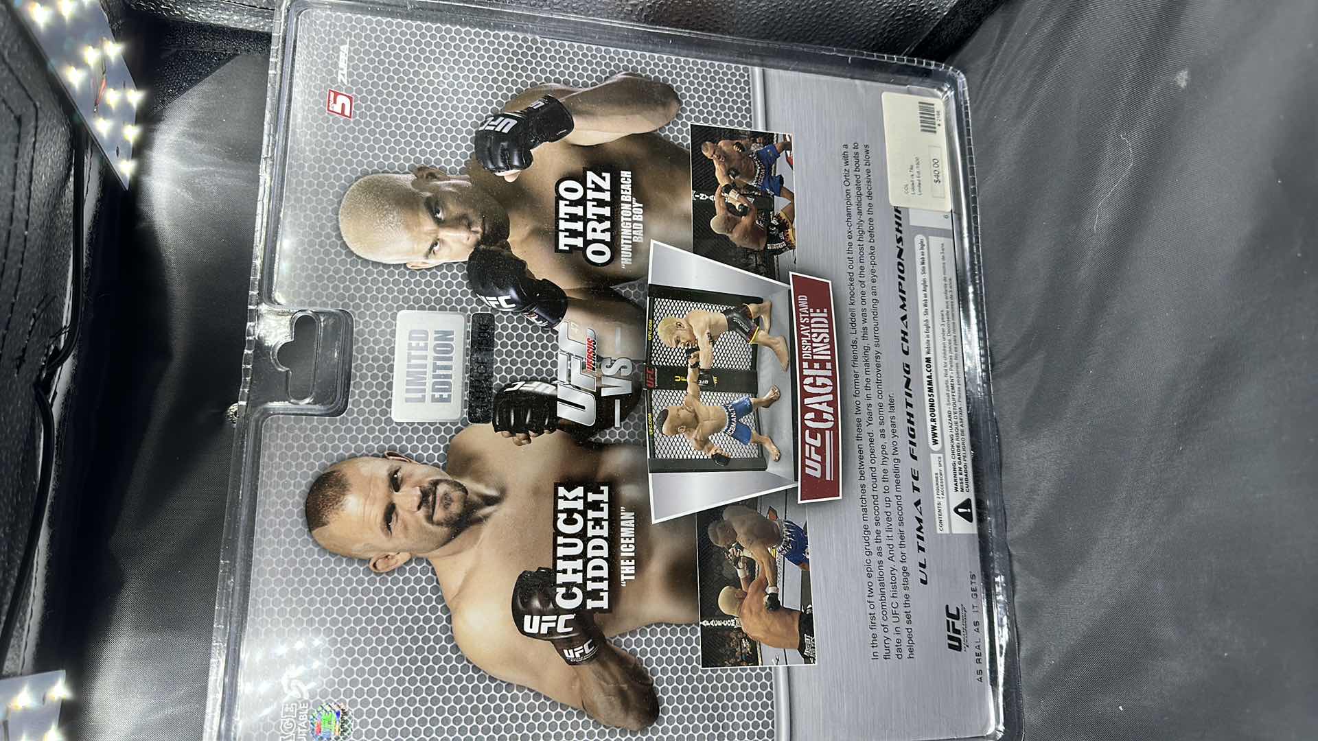 Photo 2 of CHUCK LIDDELL VS TITO ORTIZ LIMITED EDITION ACTION FIGURE