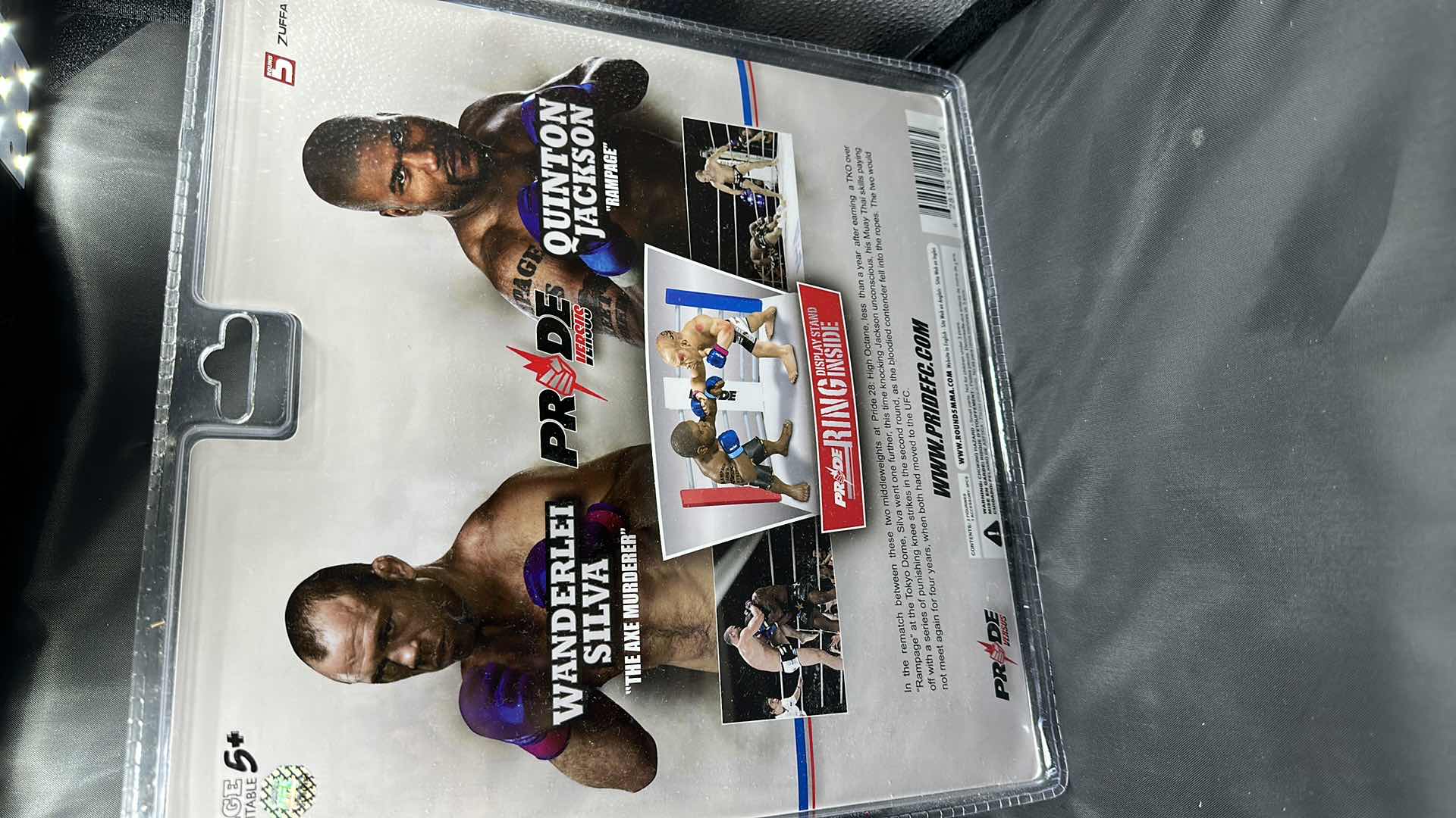 Photo 2 of QUINTON “RAMPAGE” JACKSON VS WANDERLEI SILVA LIMITED EDITION ACTION FIGURE