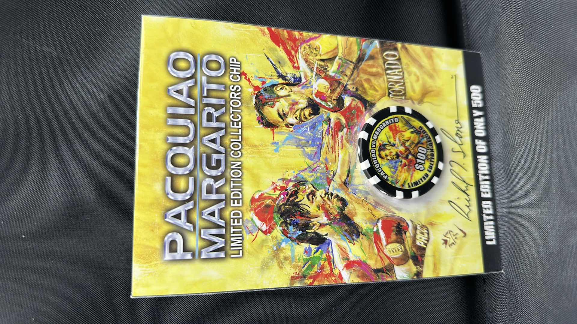 Photo 1 of PACQUIAO VS MARGARITO LIMITED EDITION $100 COLLECTORS COIN NUMBERED 260/500