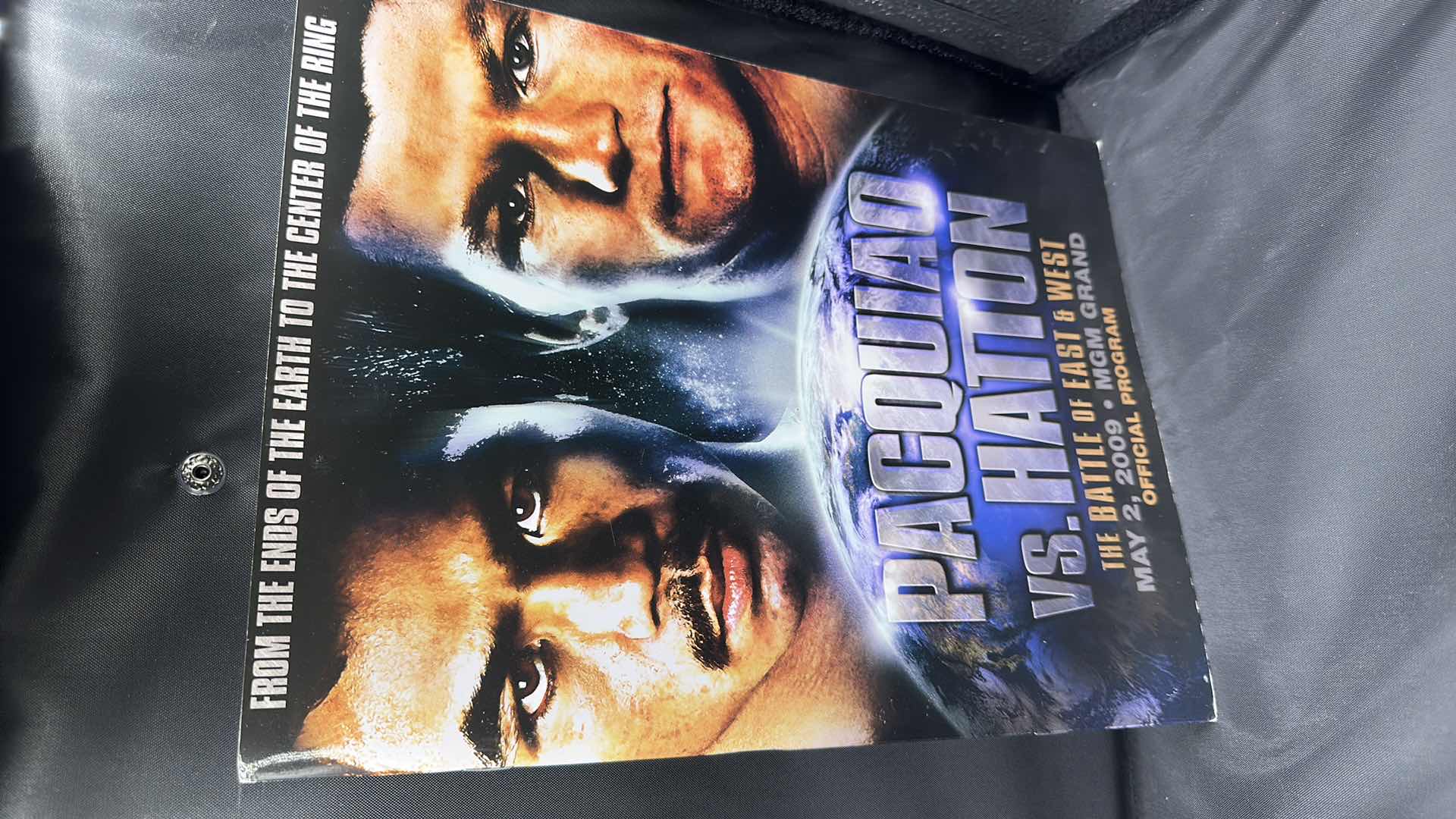 Photo 1 of PACQUIAO VS HATTON OFFICIAL FIGHT PROGRAM