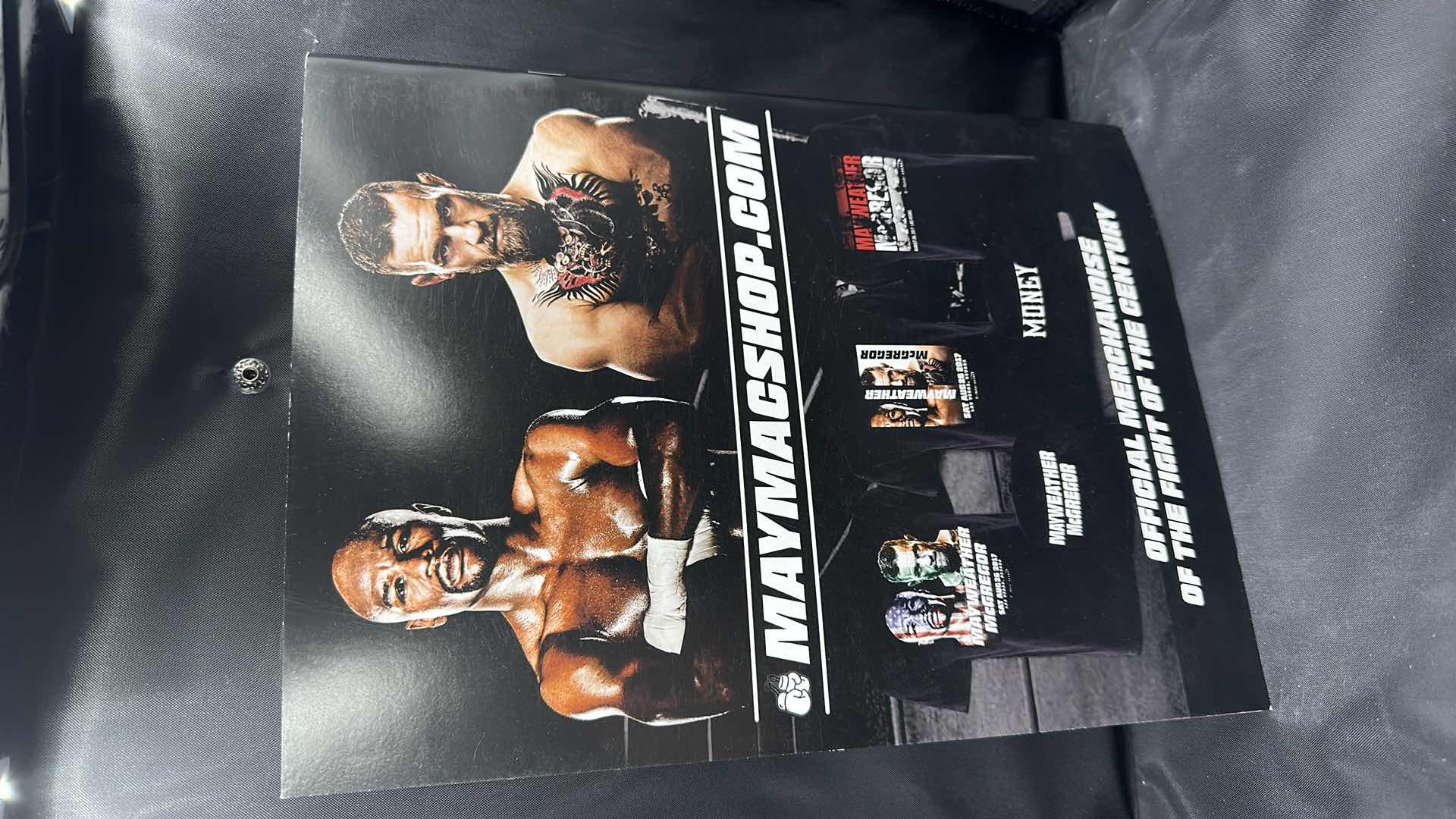 Photo 2 of MAYWEATHER VS MCGREGOR OFFICIAL FIGHT PROGRAM