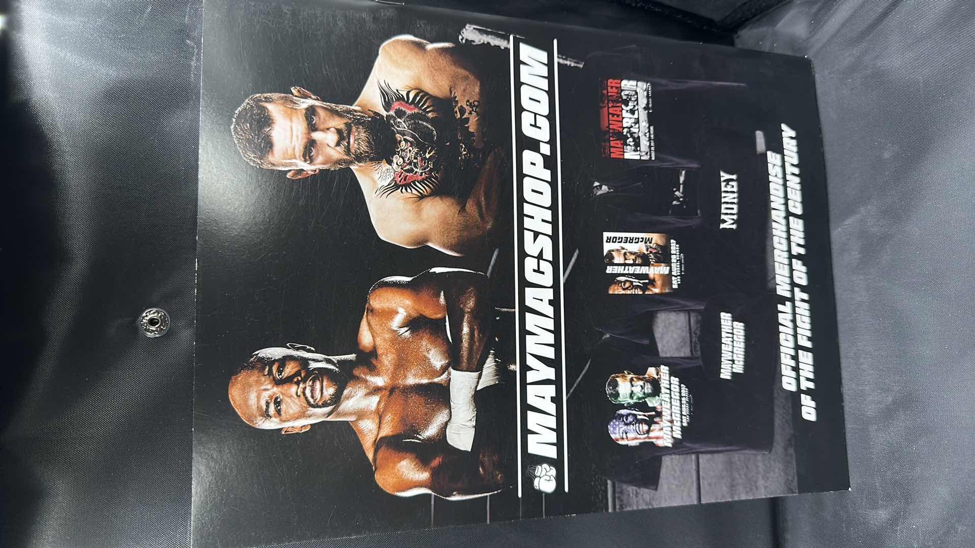 Photo 2 of MAYWEATHER VS MCGREGOR OFFICIAL FIGHT PROGRAM