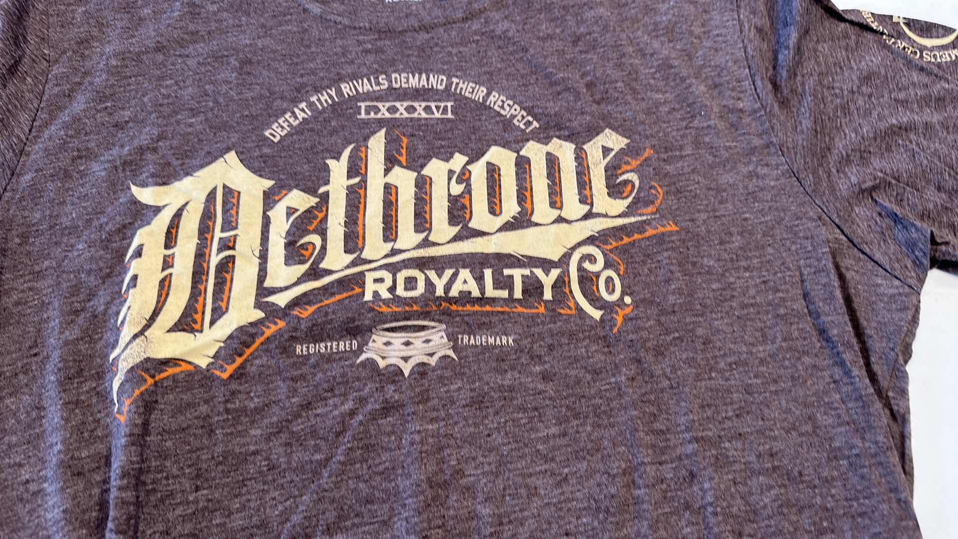 Photo 2 of DETHRONE ROYALTY SHIRT M