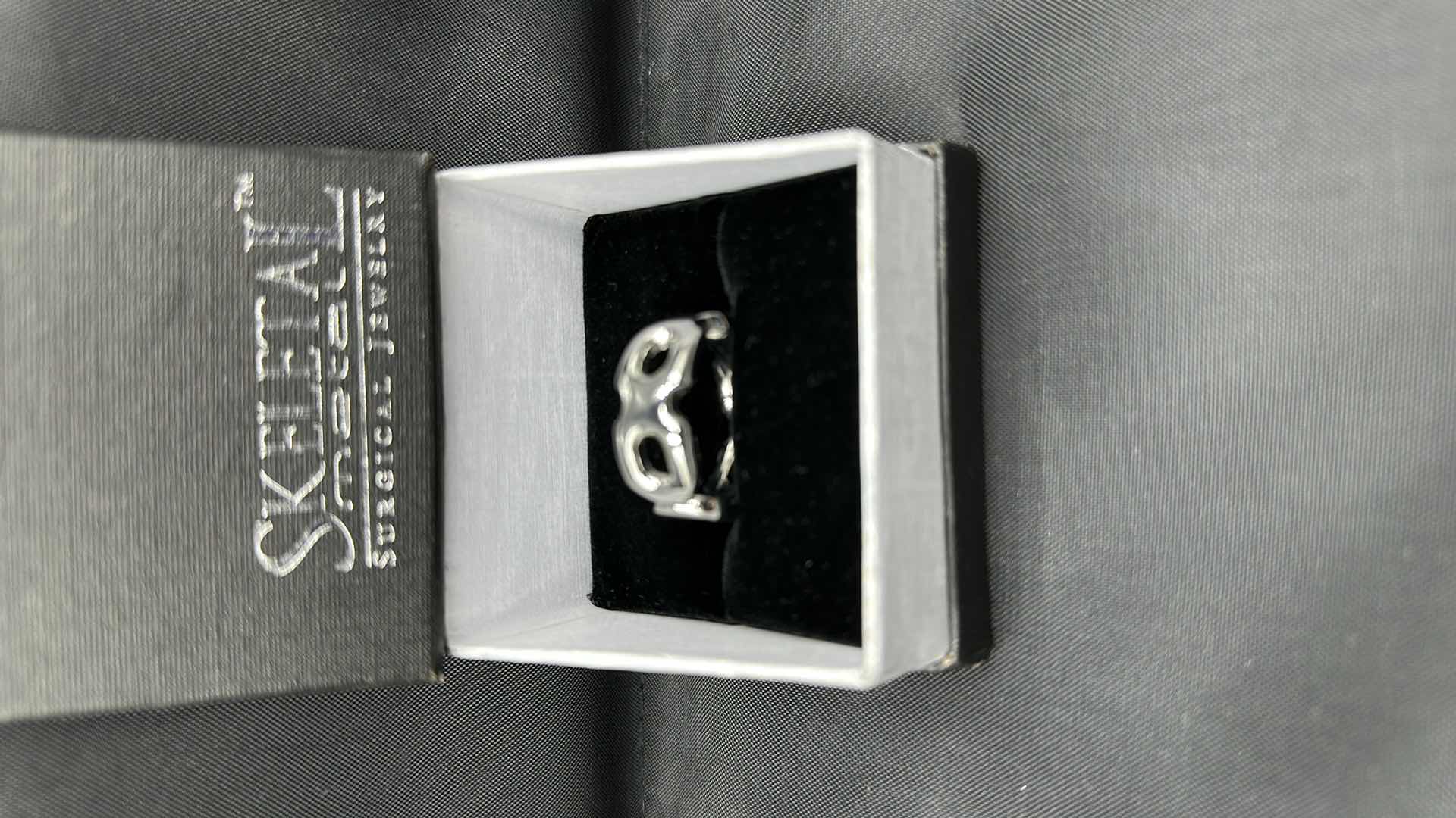 Photo 2 of SKELETAL METAL RING