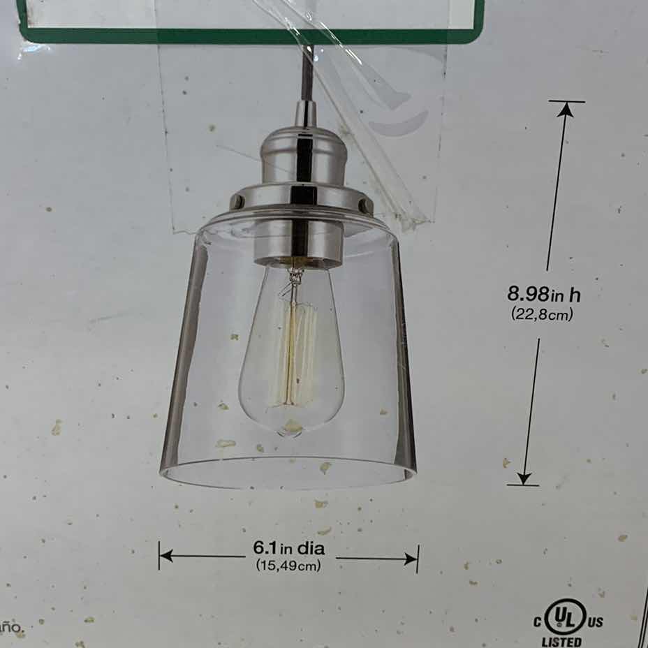 Photo 2 of HOME DECORATORS COLLECTION MINI PENDANT LIGHT 1001 599 786