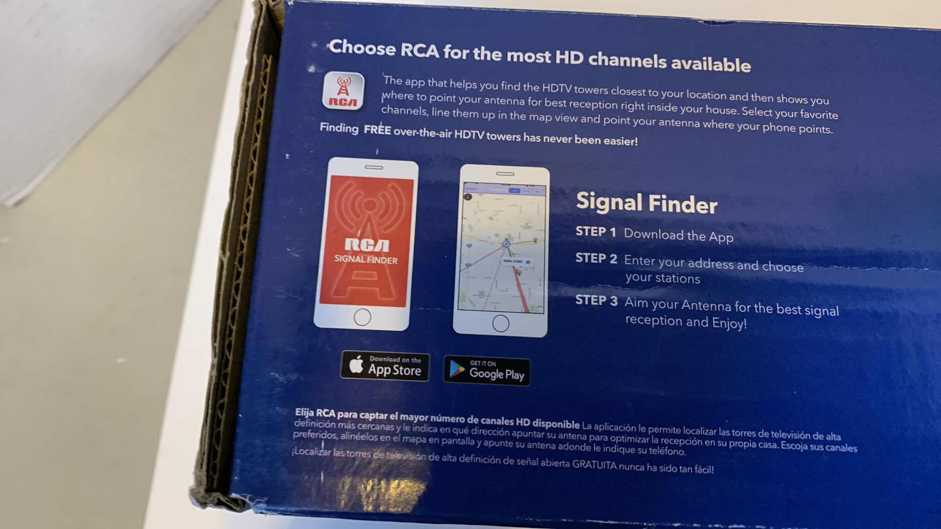 Photo 3 of RCA OUTDOOR/ATTIC ANTENNA 75 MILE RANGE 4K AND 8K COMPATIBLE