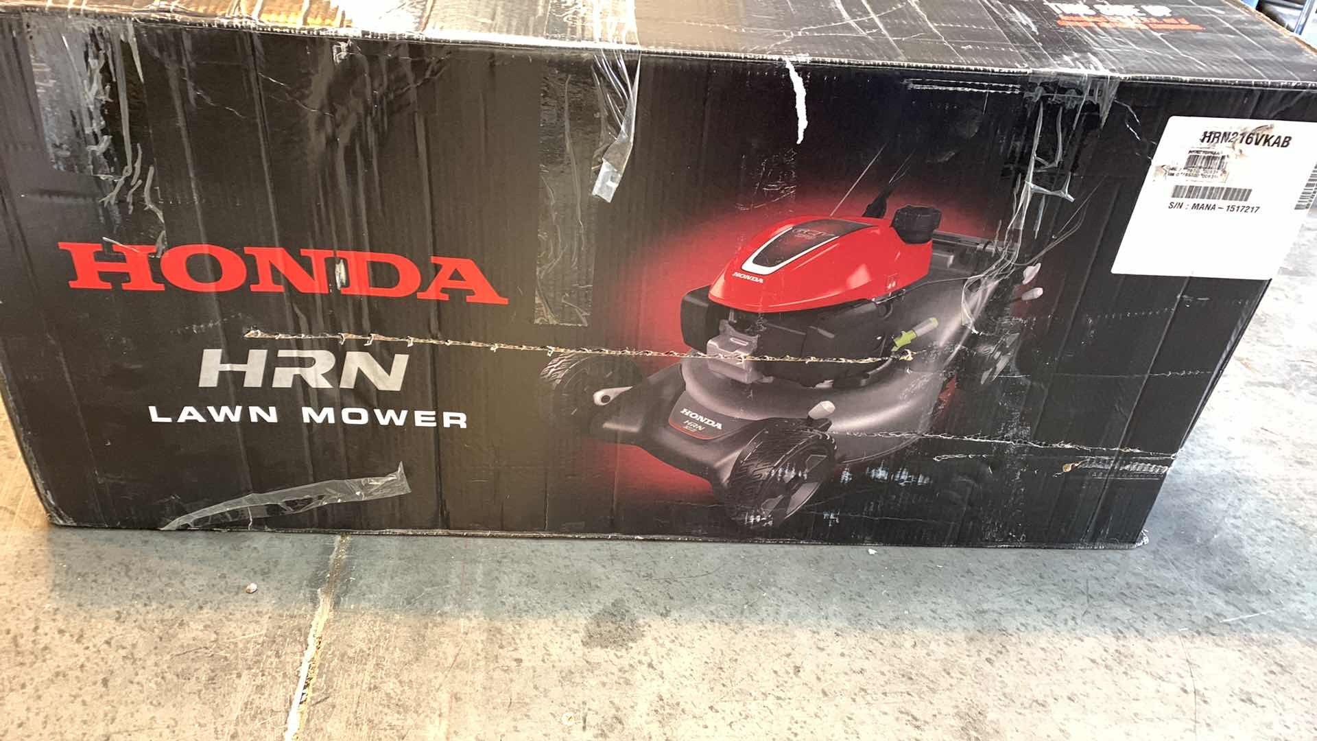 Photo 1 of HONDA HRN216VJA SELF PROPELLED VARIABLE SPEED LAWN MOWER WITH AUTO CHOKE