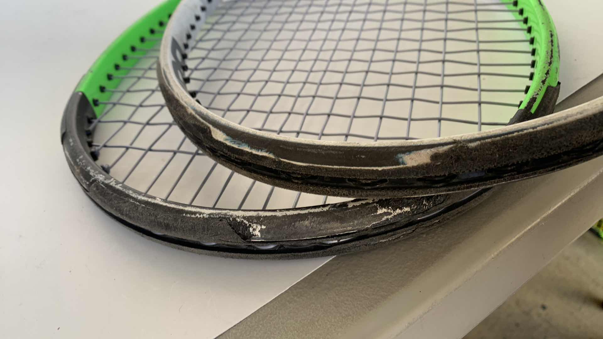 Photo 3 of WILSON AND BABOLAT STRIKE TENNIS RAQUETS