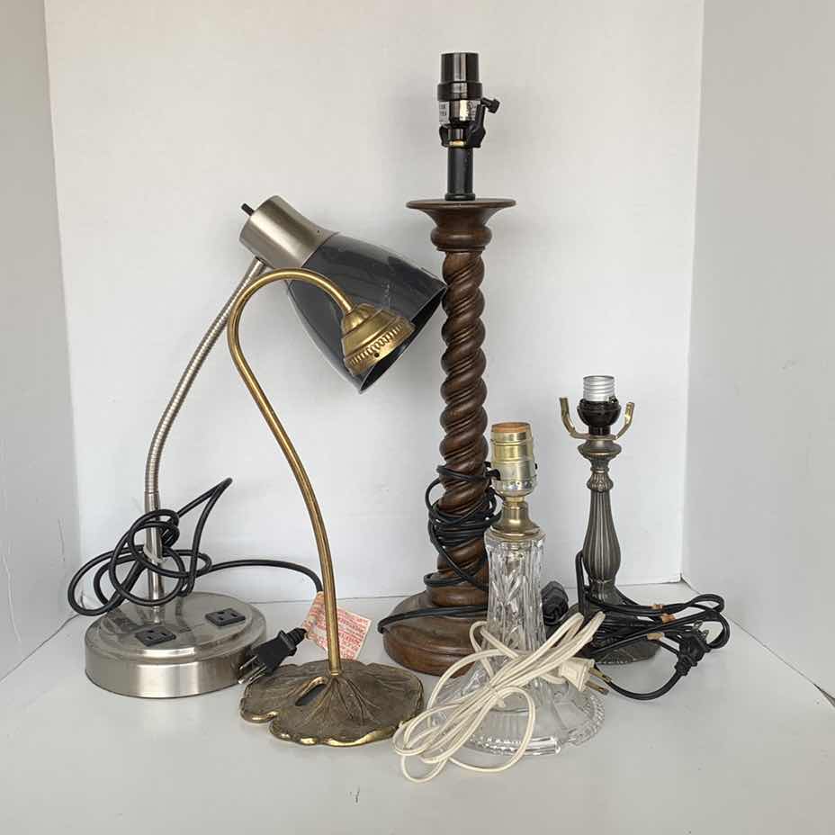 Photo 1 of ASSORTED TABLE LAMPS