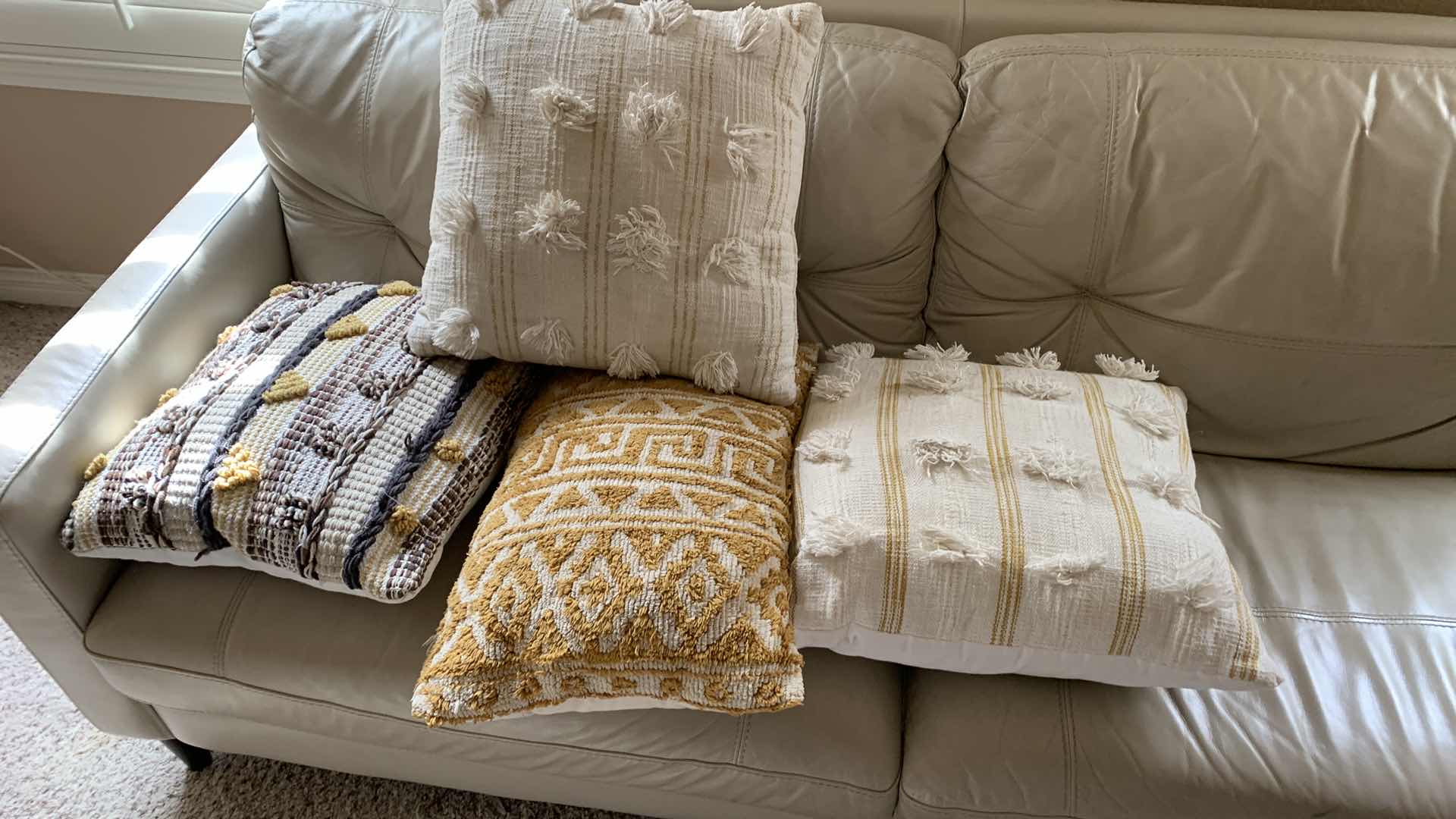 Photo 1 of FOUR 18” THROW PILLOWS