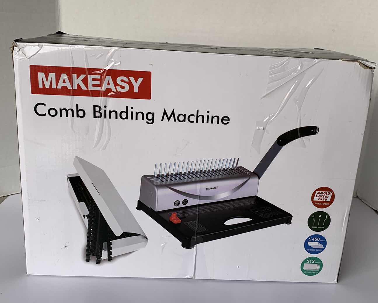 Photo 1 of MAKEASY COMB BINDING MACHINE