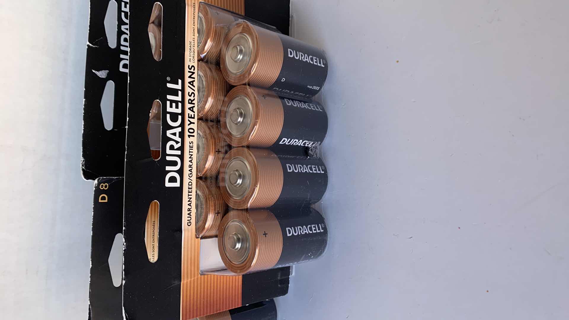 Photo 2 of TWENTY FOUR DURACELL D BATTERIES FACTORY SEALED