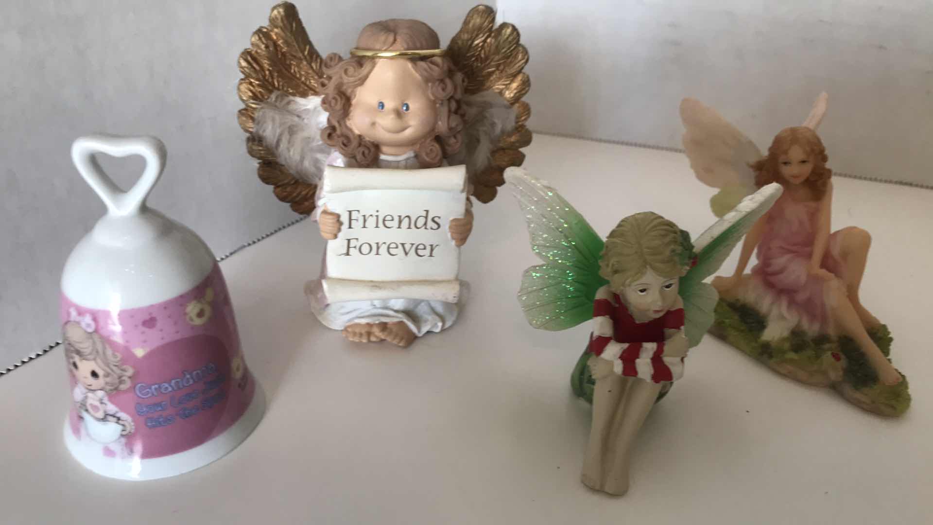 Photo 1 of 2 FAIRIES, AN ANGEL, AND A BELL (“BEST GRANDMA”)