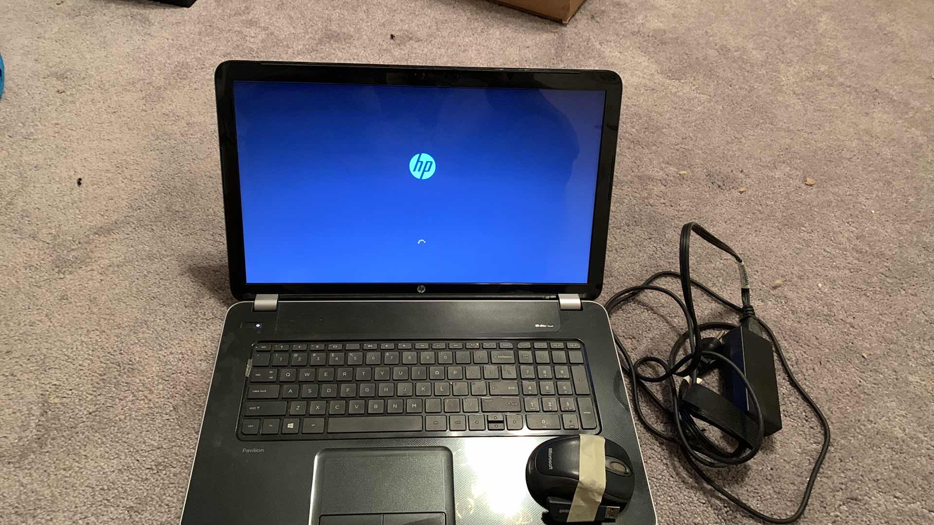 Photo 1 of HP PAVILION W MOUSE AND ADAPTER