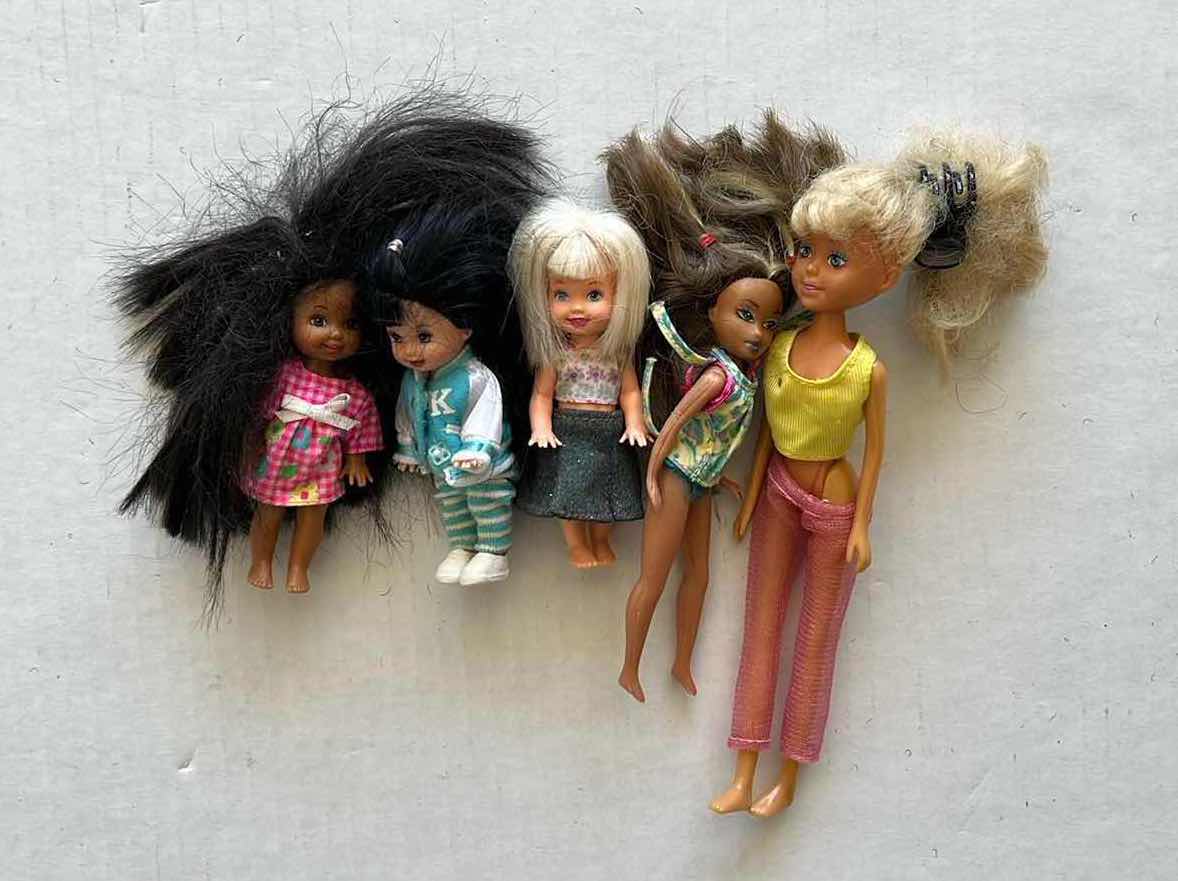 Photo 1 of COLLECTION OF BARBIE KELLY DOLLS