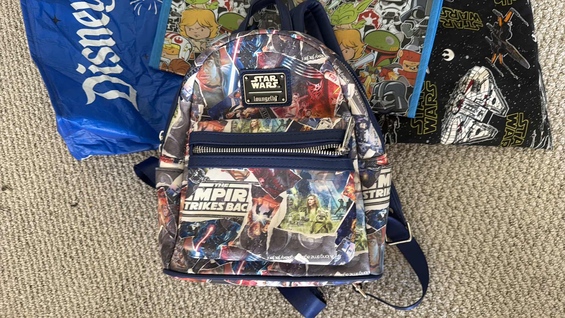 Photo 1 of 3- BAGA - STAR WARS BAGS - LOUNGEFLY BACKPACK