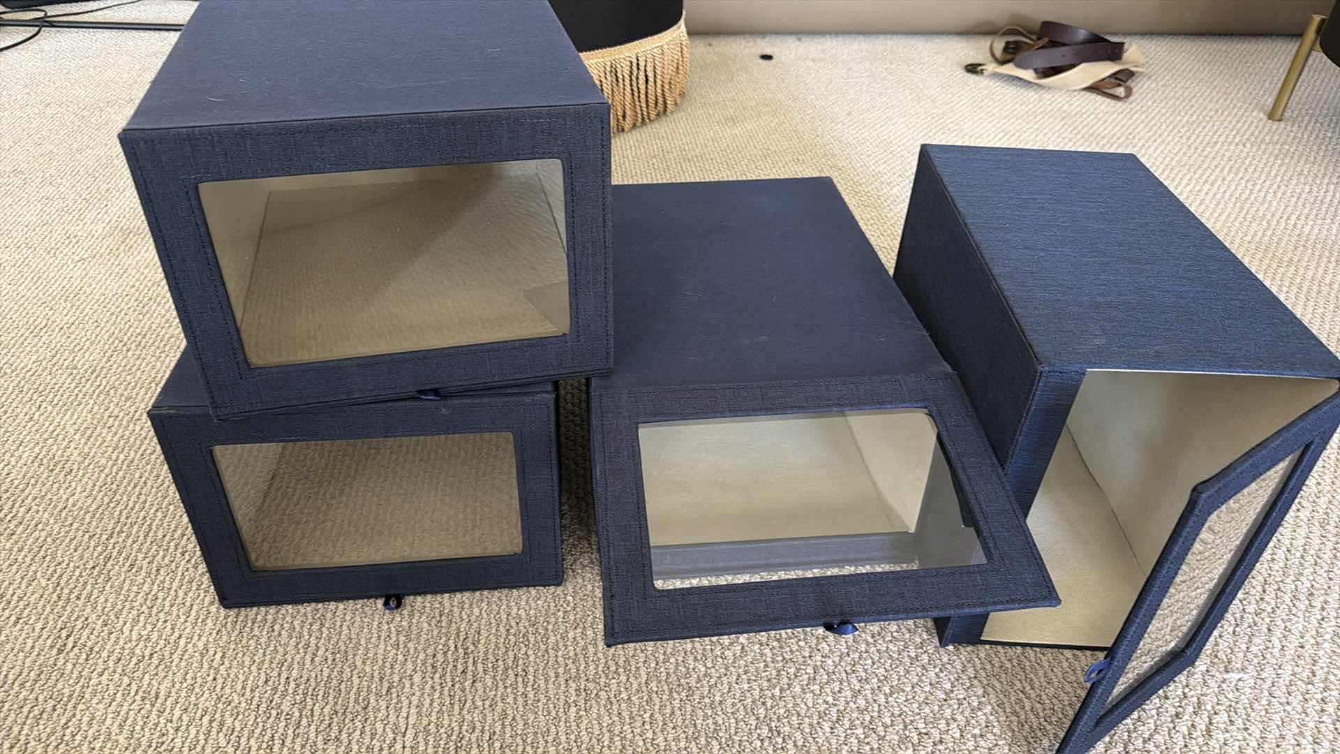 Photo 1 of 4- FABRIC STORAGE CONTAINERS