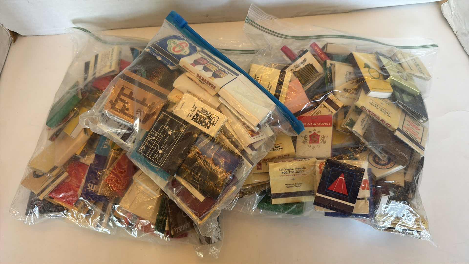 Photo 1 of 3 BAGS ASSORTMENT OF MATCH BOOK'S