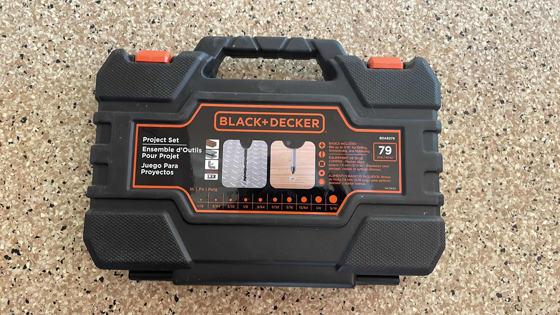 Photo 1 of BLACK AND DECKER, 79 PIECE PROJECT SET
