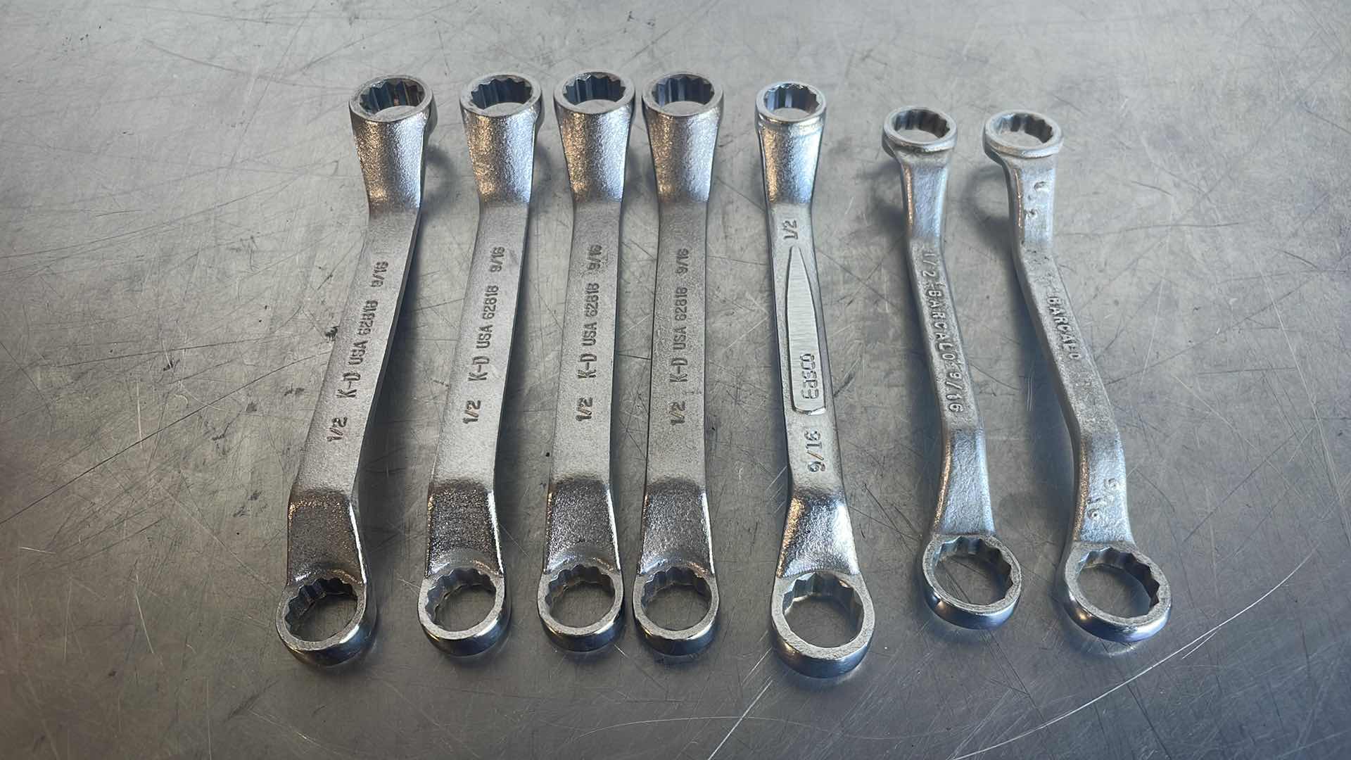 Photo 1 of OFFSET WRENCHES 1/2” & 9/16”