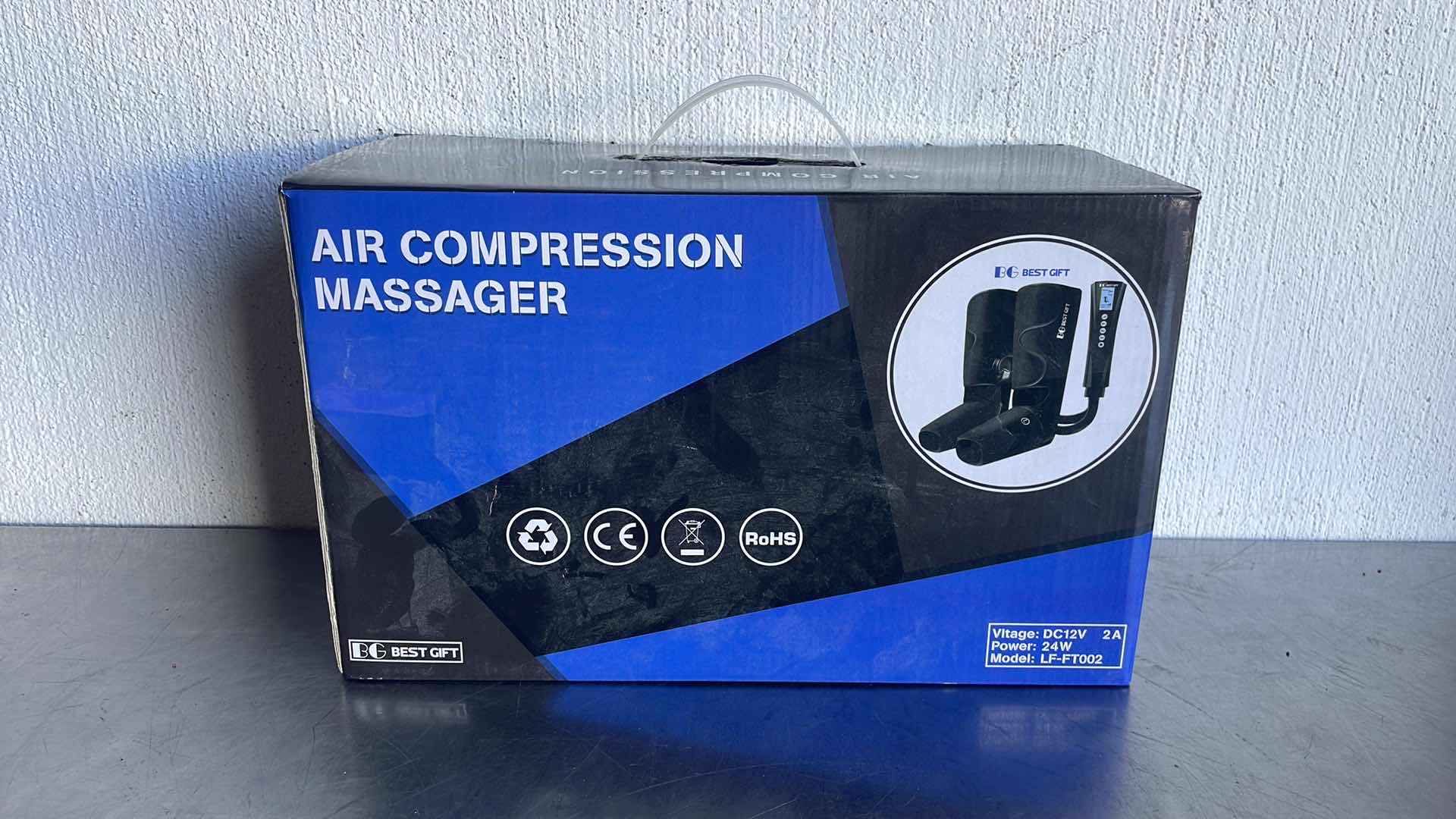 Photo 3 of FOOT AND LEG MASSAGER WITH HEAT, BEST GIFTS FOR MOM, DAD, WOMEN, MEN AND ELDER, FOOT AND LEG AIR COMPRESSION MASSAGER FOR MUSCLE FATIGUE