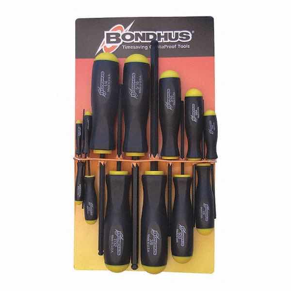 Photo 1 of BONDHUS SET 13 BALL END SCREWDRIVERS 10637