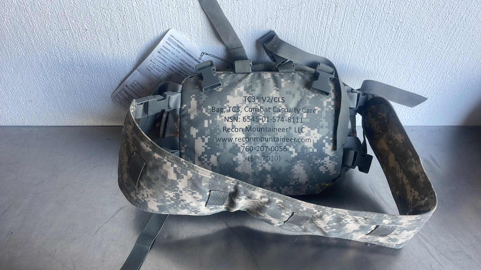 Photo 1 of COMBAT CASUALTY CARE BAG